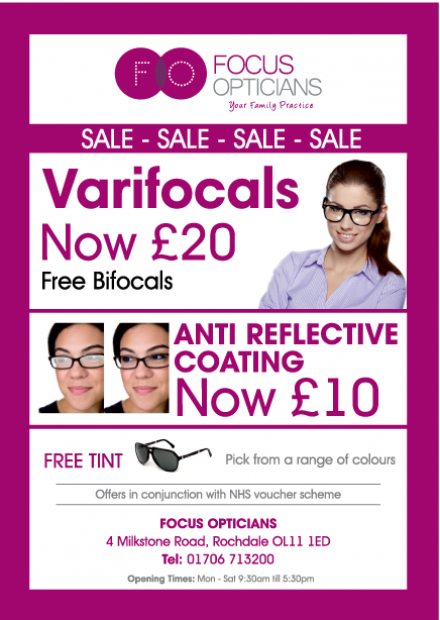 Focus-Opticians-Leaflet-A5-Front